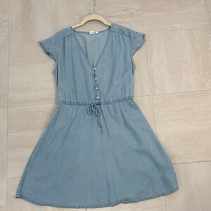 GAP Sky Blue Casual Mini Dress